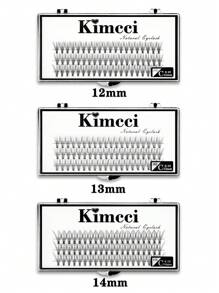 KIMCCI 60 Clusters/Box 10D High-Quality Eyelash Extensions, Thickness 0.10, Curl C/D/DD, 6-15mm, With 10pcs Premium Black Synthetic Eyelash Material Lash Clusters, Eyelash Clusters, Individual Eyelashes, Lashes, Fake Lashes - Black - View 4