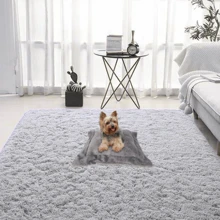 Kit 2 Meg Cushion For Dogs Cats With Soft And Comfortable Microfiber Blanket - Xám - Xem 2