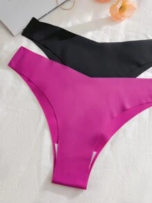 7 件装女士比基尼内裤，性感、透气、无缝运动内衣，多色