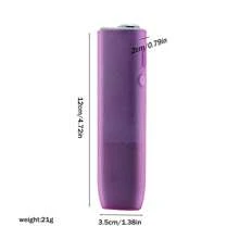 1入組多色荔枝紋理TPU保護套，適用於IQOS ILUMA ONE，防震電子煙保護殼 - 彩色 - 查看 4