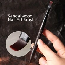 1 Pack Of 50pcs Square & Circle Design Nail Art Display Fan Board With Spoons, Including 1pc Single Black/White Iron Display Stand, Ideal For Nail Salon Or Personal UseChristmas