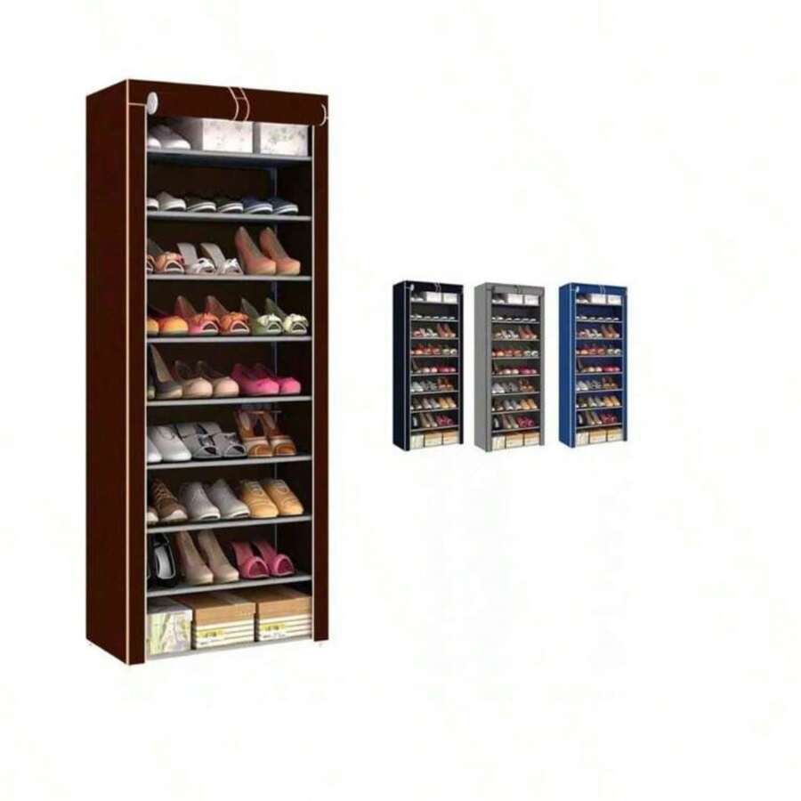 Shoe Racks - Coffee Brown - View 1
