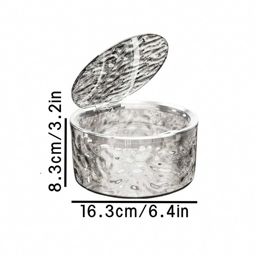 Multipurpose Storage Containers, Bathroom Storage Box With Lid, Laundry