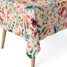 Ecommerc3 Stain-Resistant Tablecloth For Rectangular Table Size 100x140 Cm Up To 300x140 - Stain-Resistant Tablecloth Extra Soft And Waterproof Touch - Multicolor - View 1