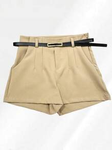 Women Shorts - Màu be - Xem 1