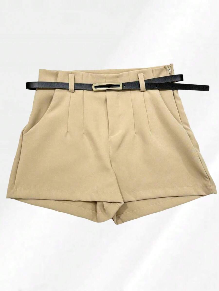 Women Shorts - Màu be - Xem 1