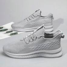 Women's  Fashionable Sneaker  Ultra Light Running Shoes Outdoor Casual Shoes Mesh Breathable Sports Shoes Waterproof And Sweat Resistant Sports Shoes Walking Shoes Light_Gray