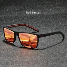 时尚铆钉装饰男女通用复古格纹镜框眼镜，奢华品牌设计师款，男女皆宜，适合热带海滩度假、夏季佩戴，闪亮材质，优雅时尚，适合驾驶、钓鱼、购物、户外运动、旅行、露营、休闲等各种场合，经典复古驾驶时尚 - 566-2 - 查看 15