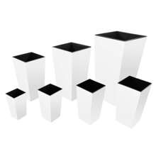 Well Home Flower Pots & Planters - White - View 3