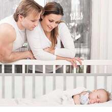 2pcs Solid Color Baby Cot Mattress, Breathable Mesh Baby Cot Bumper For 4-Sidesbaby Shower Family Decorations Gifts