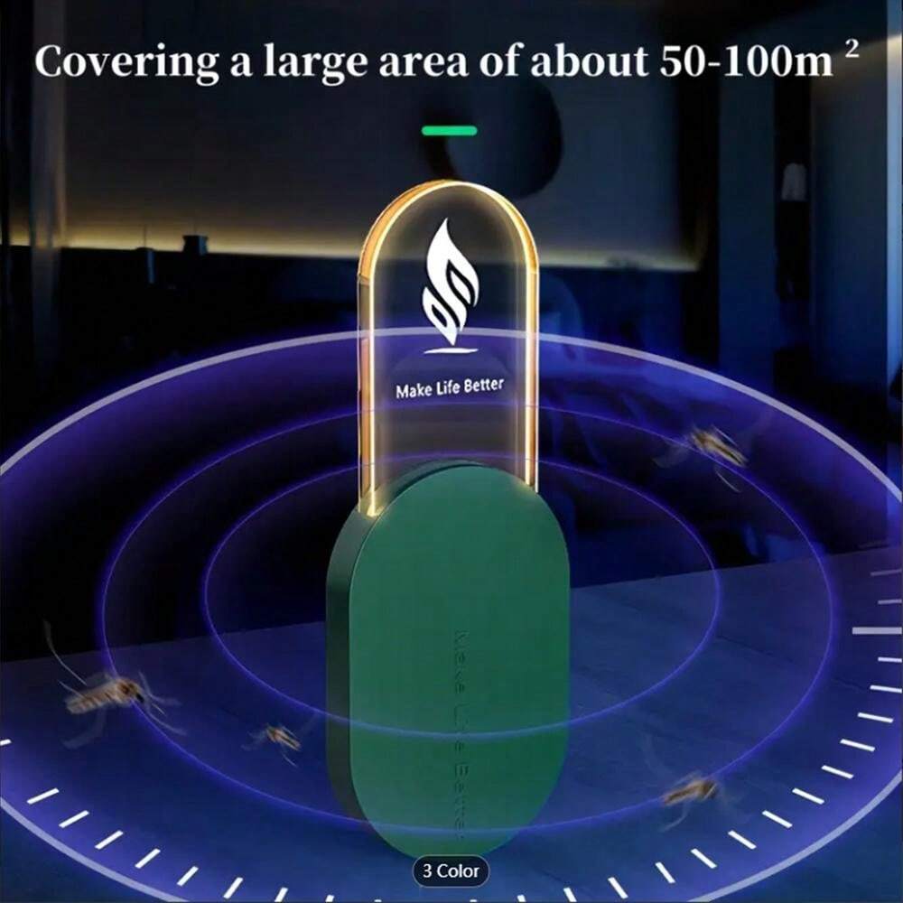 Ultrasonic Mosquito Repellent Night Light Electric PlugIn Mosquito