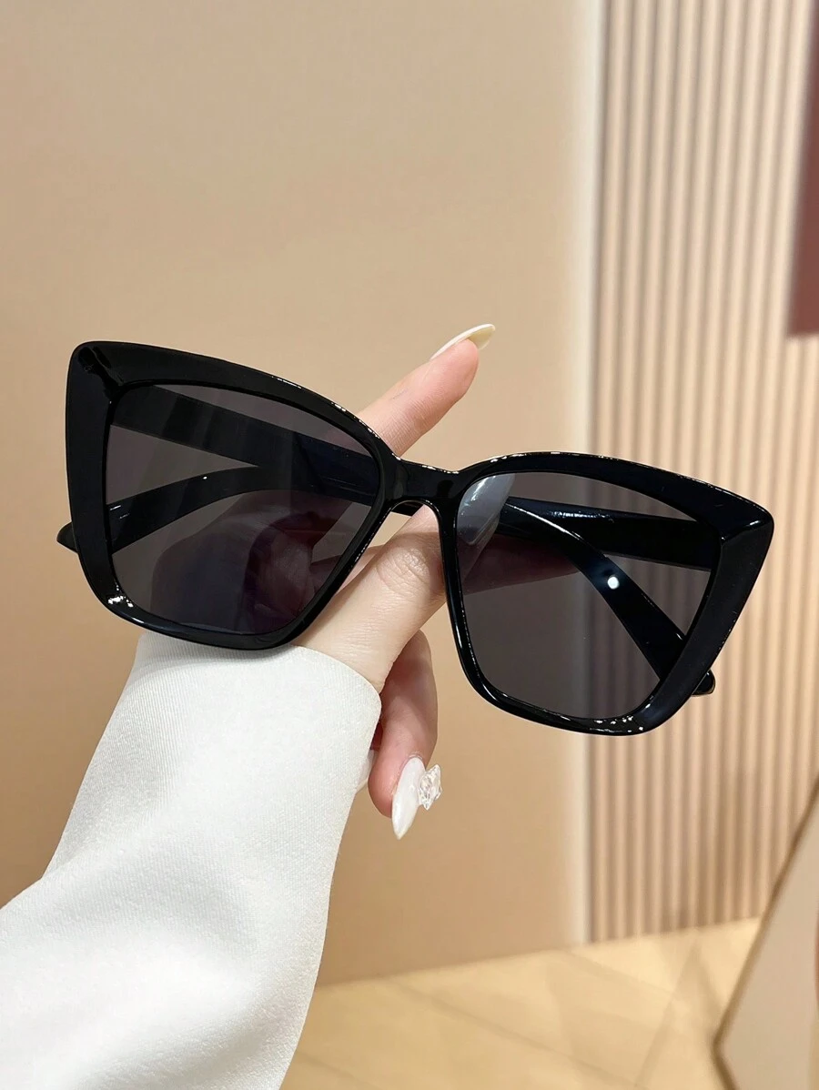 1pc Retro Square Y2K Party & Daily Wear Fashion Glasses, Fashionable Unisex For Summer Beach Vacation,Outdoor,Travel