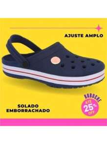 Men Clogs - Màu xanh hải quân - Xem 1