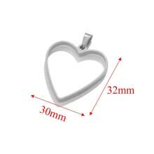 5pcs 304 Stainless Steel Geometric Silicone Mould Phantom Frame Tray Border Mould UV Resin Mold Pendant DIY Jewelry Accessories Pendant - Pendants - View 12