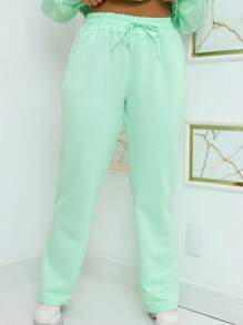 Women Two-Piece Outfits - Màu xanh Bạc hà - Xem 3