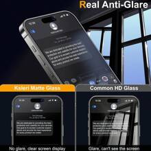 2 包隐私屏幕保护膜适用于 15 Pro Max 6.7 英寸，防窥视防眩光钢化玻璃膜，兼容 Dynamic Island，适用于手机壳，9H 硬度