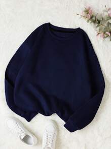 Women Sweatshirts - Azul Marino - Ver 1