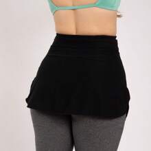 Women Sports Skirts & Skorts - Black - View 3