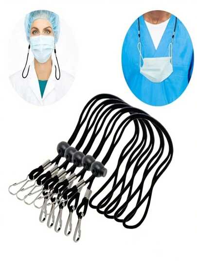 2-5pcs Adjustable Mask Lanyard, Face Mask Extender, Ear Savers, Mask Strap Holder, Sunglass Retainer Strap Practical Strap