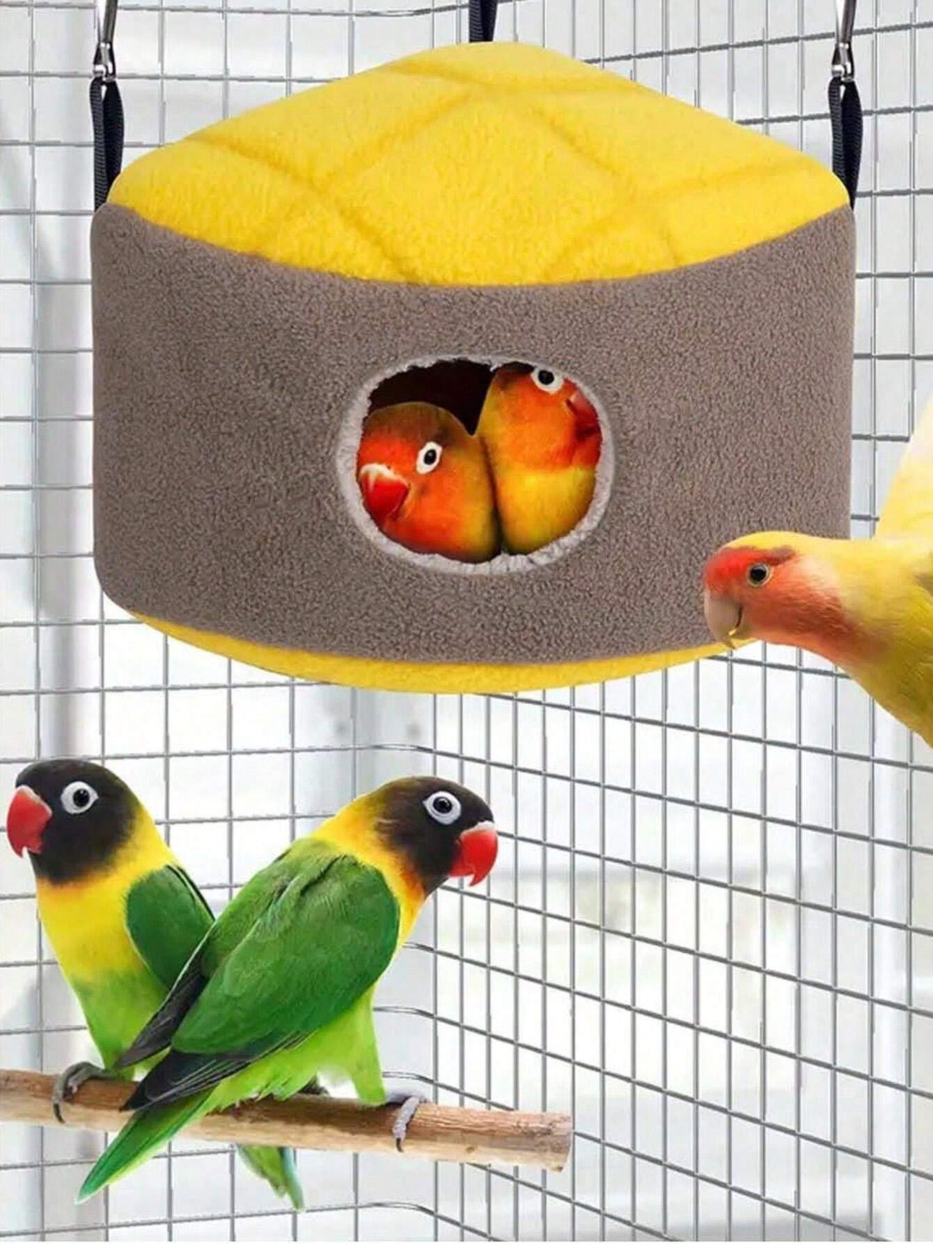 Pineapple Bread Shaped Triangle Fleece Nest For Sugar Gliders, Hamsters