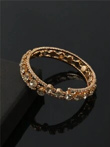 Vòng tay trang trí rhinestone - Vàng - Xem 3