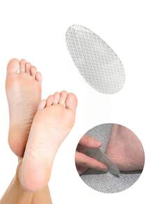 1/2 Pcs, Oval Foot Rub Board,For Foot Care, Dead Skin & Callus Remover, Heel Scraper, Exfoliating Massage Tool The Oval Design Allows For Better Use. Very Portable To Use. Suitable For Families. - Multicolor - View 1