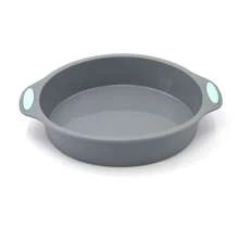 11 inch Vodolo Silicone Bread Loaf Pan,Non-Stick Silicone Baking Mold for Homemade Bread, Cake, Metal Reinforced Frame Secure - Grey - View 15