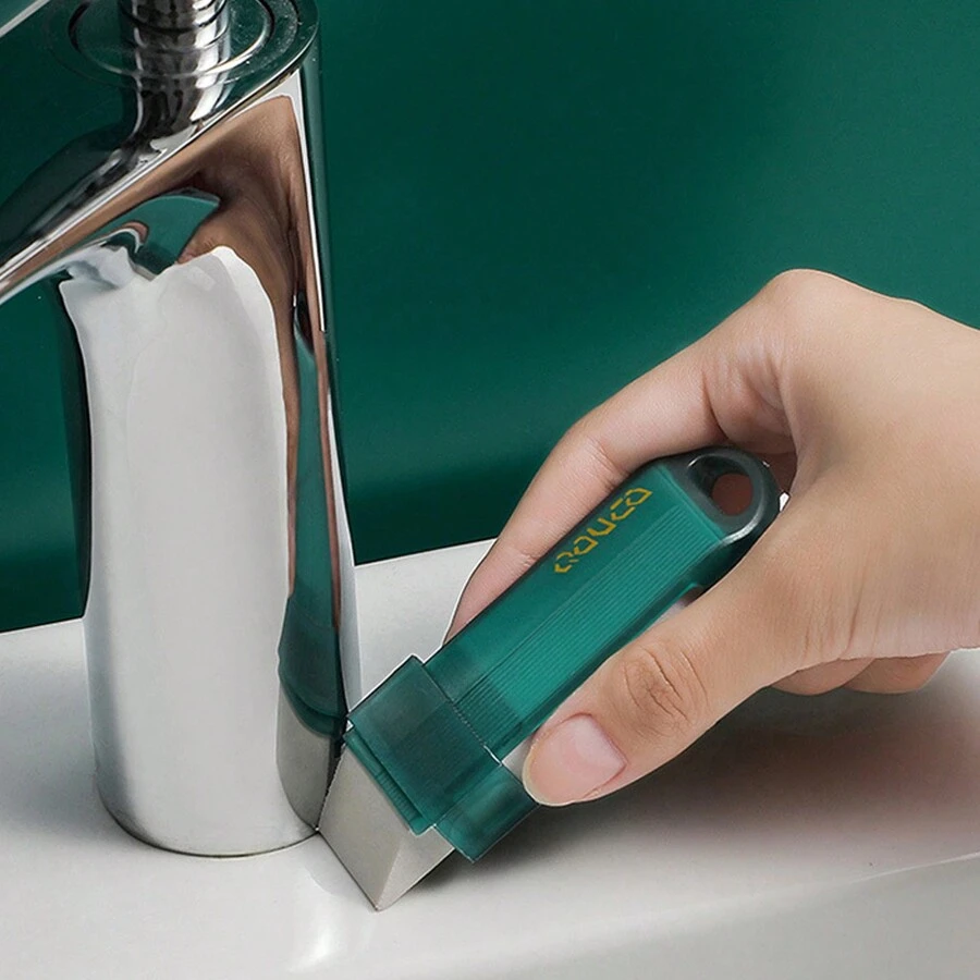 1入多功能魔術潔淨擦，適用於浴室、玻璃、陶瓷、水龍頭、廚房爐灶、鍋底，去除污垢和污漬 - 彩色 - 查看 1