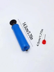 2pcs Portable Needle Pump, Suitable For Inflating Various Items Such As Beach Volleyball, Basketball, Football, Wedding Balloons, Bicycles, Etc. (Random Color) - Multicolor - View 4
