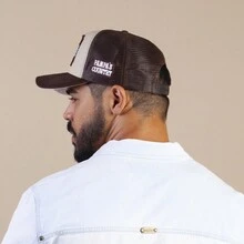 Men Baseball Cap - 米色 - 查看 3