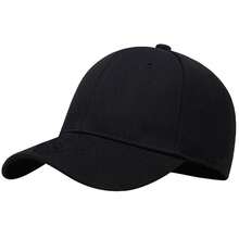 1pc Men's Solid Color Fully Enclosed Baseball Cap, Elastic Fashion Sports Hat, Outdoor Sun Protection Casual Hat For Spring, Autumn Travel, Beach Vacation - Multicolor - View 3