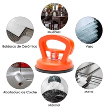 Chupón Ventosa Para Sacar Abolladuras Y Levantar Cargas 25kg,Herramientas De Reparación, Extractor De Golpes De Coche. - Naranja - Ver 4