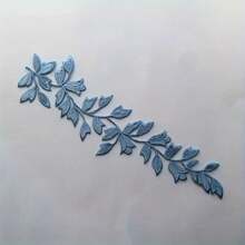 1pc Large Leaf Embroidered Iron-On Patch, Suitable As Valentine's Day, Mother's Day, Teacher's Day Party Dress, Jacket, Jeans Decoration Accessory, Available In Multiple Colors Including Green - Multicolor - View 14