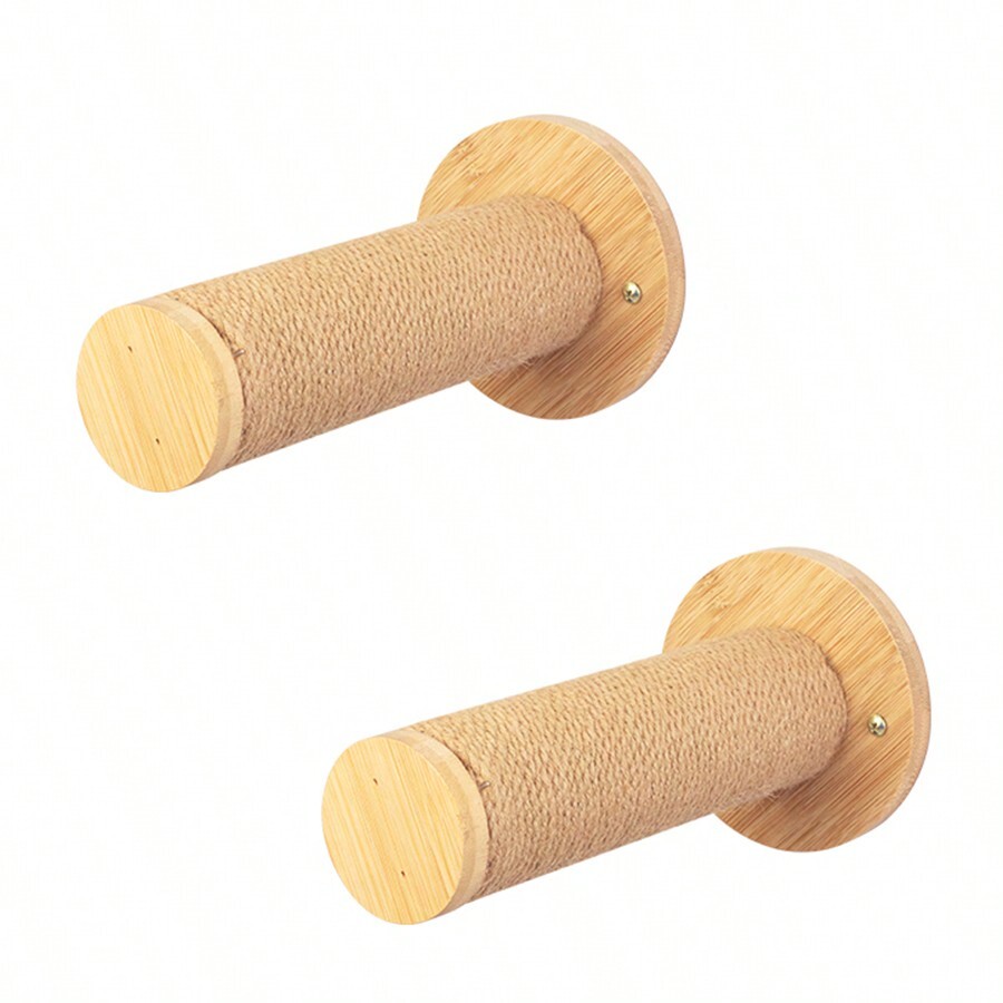 2pcs Two Cat Steps Cat Wall Shelves And Perches For Playing, Climbing