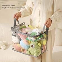 1pc  "Space-Saving Design"  Large Transparent Toy Storage BinsWaterproof, Multi-Use Organizer For Building Blocks & Plush Toys,Perfect For Bedroom, Bathroom, Office Desk Room Decor Home Decor Fall Decor Bedroom Decor - Multicolor - View 7