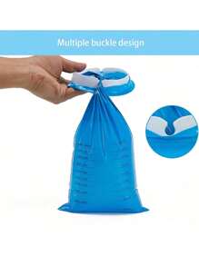 1/2/3/4/5/10/15/20pcs Disposable Vomit Bags And Portable Motion Sickness Vomit Bags, Suitable For Pregnant Women's Vomit Bags And Motion Sickness Bags For Car Travel And Airplanes,Motion Sickness Cleaning Bag, Portable Blue Bin Bag, Suitable For Car Bin Bag,  High Density Vomit Bags, Hospital Grade Nausea Bags Perfect For Morning Sickness, Pregnant Women, Taxis Drivers, Car Motion Sickness - Multicolor - View 7