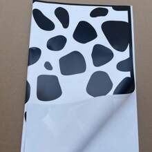 10 pièces/20 pièces par pack Papier d'emballage le plus récent à l'impression de vache, imperméable, joli, charmant, papier d'emballage floral pour bouquet, emballage cadeau