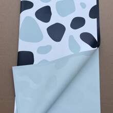 10 pièces/20 pièces par pack Papier d'emballage le plus récent à l'impression de vache, imperméable, joli, charmant, papier d'emballage floral pour bouquet, emballage cadeau