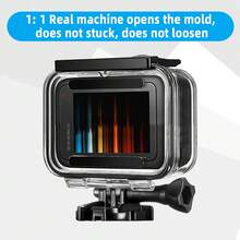 Gopro Waterproof Case For Gopro12/11/10/9, Diving Depth 60 Meters - Clear - View 4