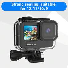 Gopro Waterproof Case For Gopro12/11/10/9, Diving Depth 60 Meters - Clear - View 5