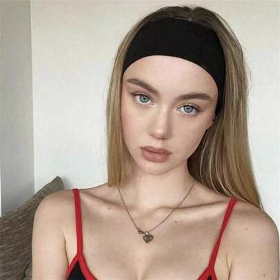 1 pezzo Fascia sportiva per sudore per corsa, fitness, protezione della fronte, bandana e fascia per capelli casual, palestra, San Valentino, accessori per capelli, turbante, fascia per sudore