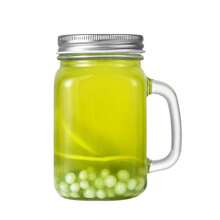 2pcs Portable Mini Couple Espresso Shot Glass Bottles With Lid For Coffee Concentrate Storage, Clear Glass Cups - Clear - View 9