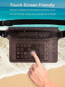 Waterproof Waist Pouch, Swimming Diving Bag, Portable Waterproof Pouch With Waist Strap, Plastic Mobile Phone Dry Bag, Keep Phone And Valuables Dry, PVC Waist Pack Shoulder Bag, For Outdoor Fishing Kayaking, Swimming Snorkeling Sailing Kayaking Beach Pool Water Parks, For Men Women Phone Case Purse Wallet For Summer Vacation Travel Holiday Sport Bag For Sports For Fitness For Exercise Travel Bag For Vacation For Women Travel Essential Durable Swimming Bag Waterproof Bag Beach Bag For Swimming For Beach - Multicolor - View 11