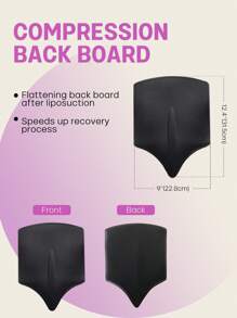larrycard 1pc Women Back Support Lipo Foam Post Operative Liposuction Bbl Flattening Belly Ab Board