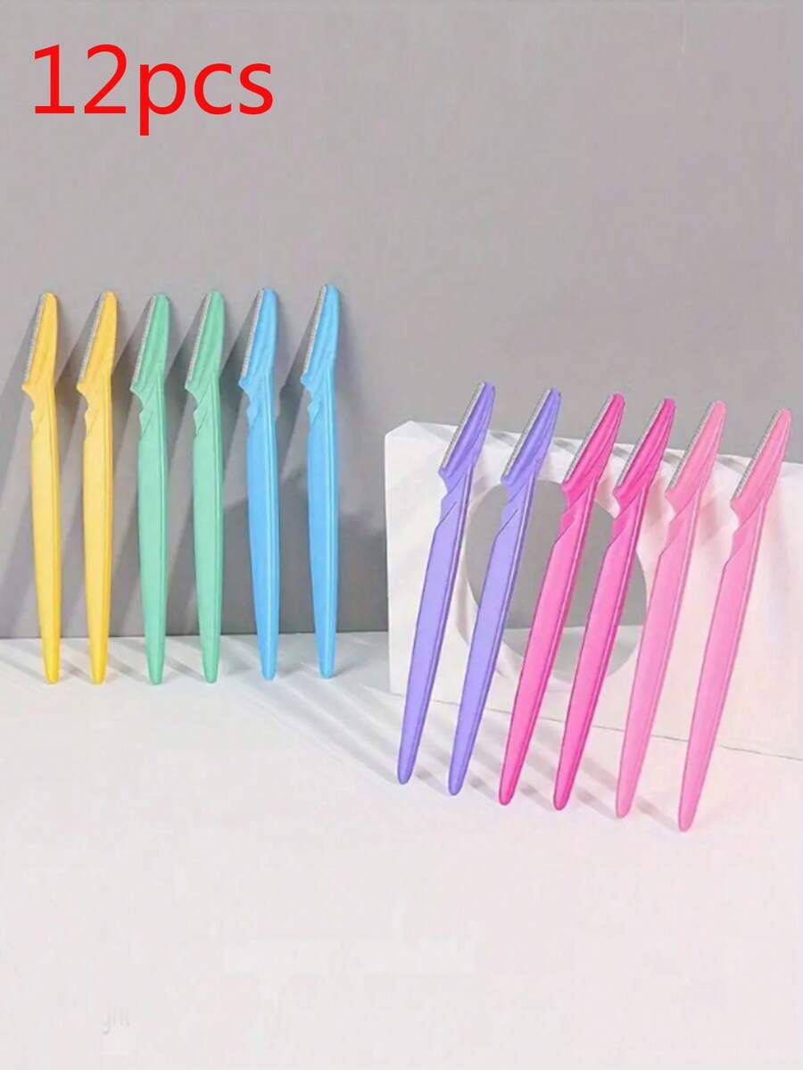 Bộ 12 dụng cụ triệt lông chính xác cho nữ - Máy tỉa lông mày & cạo râu không đau - Dụng cụ có độ chính xác cao, tiện lợi khi đi du lịch kèm vỏ bảo vệ giúp chăm sóc da mặt và cơ thể dễ dàng - nhiều màu - Xem 1