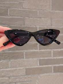 3 Pairs/Set Of Children's Vacation Fashionable Black Series Glasses, Suitable For Children Aged 3-12, Suitable For Daily Travel Glasses, Beach Vacations And Performance Shooting, And Is An Ideal Gift Choice For Children.