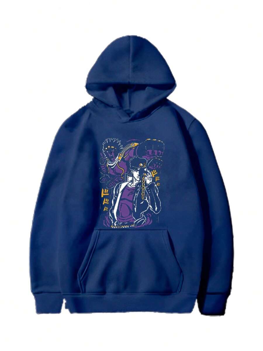 Men Sweatshirts - 藏蓝色 - 查看 1