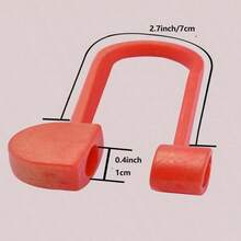 8 PVC Straw Caps, 0.4inch/1cm Cute Butterfly Straw Caps, Reusable Soft Rubber Cartoon Straw Caps, Dust Plugs, Random Colors - Multicolor - View 2