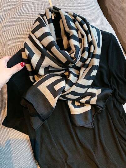 1st Dam Strandtillbehör Ruttryckt Stor halsduk Dam Satin Mjuk Hudvänlig omlott Halsduk Vår Och Sommar Solskydd Strand Lång Scarf Tillbehör Dam Vinter Höst