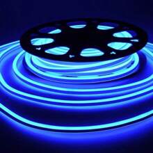 Manguera Tira Neon Led Flexible Luz Con Eliminador - Azul - Ver 3
